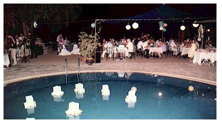 Beachfront Wedding Reception